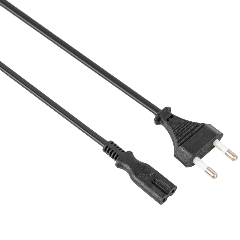 BD01 2.5A 250V német VDE európai tápcsatlakozó